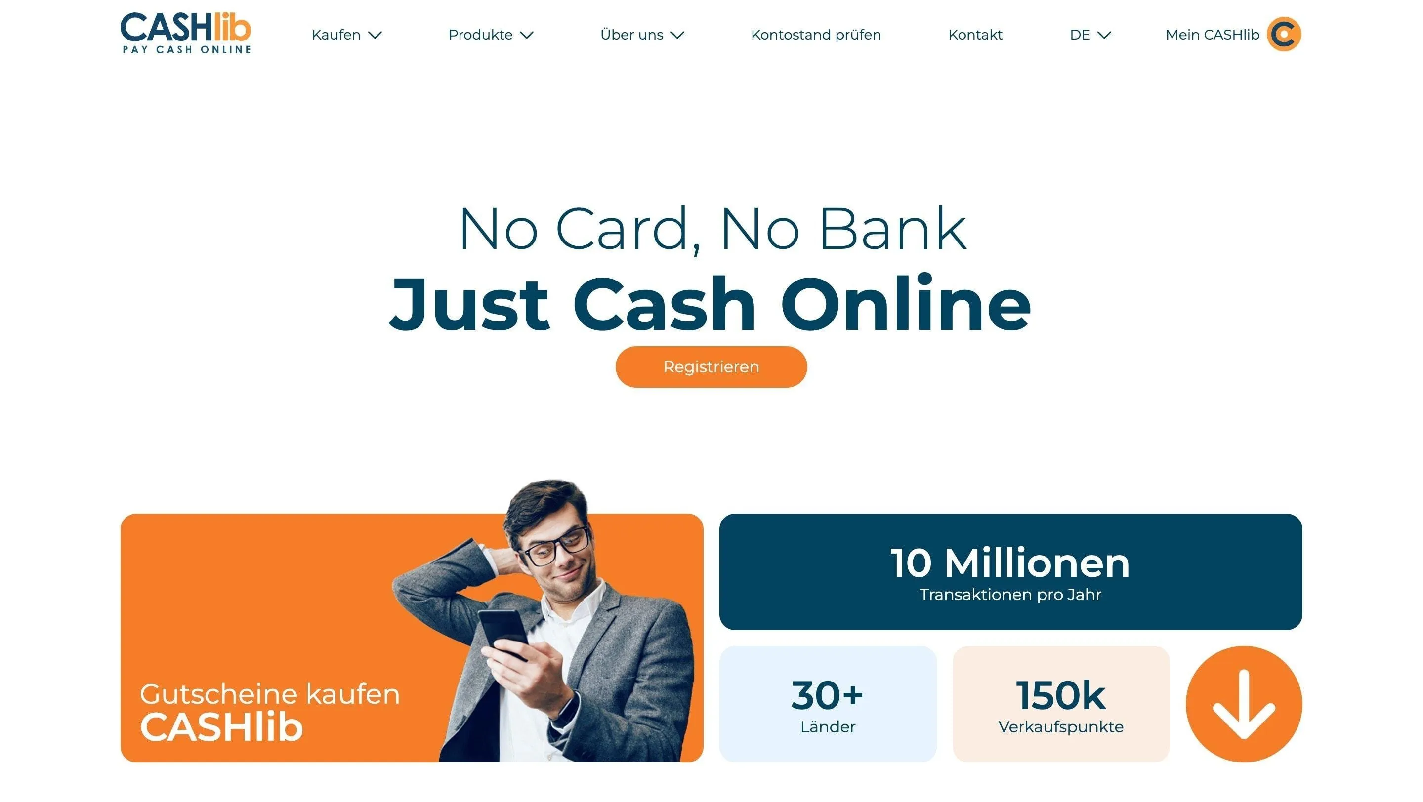 Offizielle Website der Cashlib Cashlib Startseite